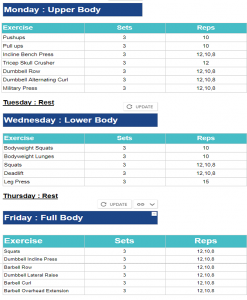 cutting workout plan full body