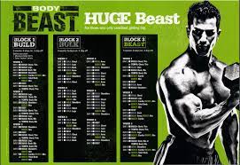 body beast calendar and workout schedule