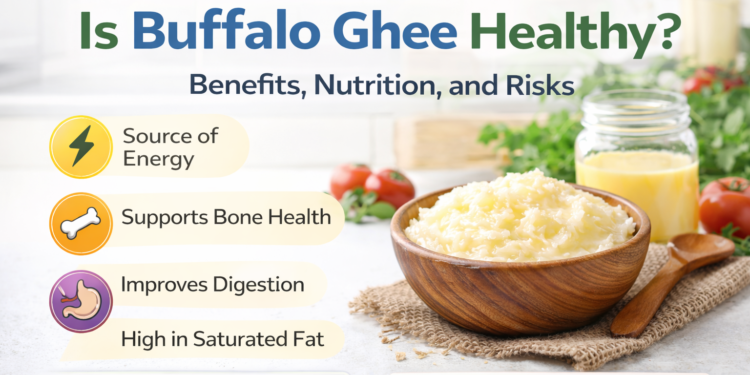 if buffalo ghee healthy