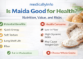 is maida good for health