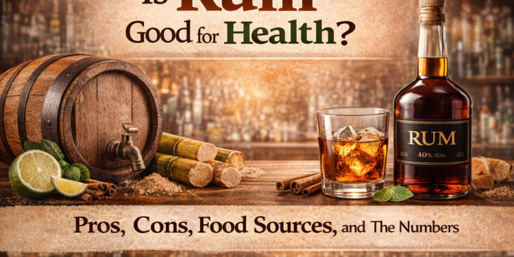 is rum good for health