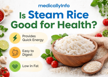 is steam rice good for health