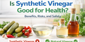 is synthetic vinegar good for health