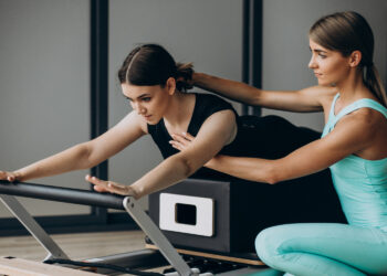 pilates session