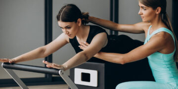 pilates session